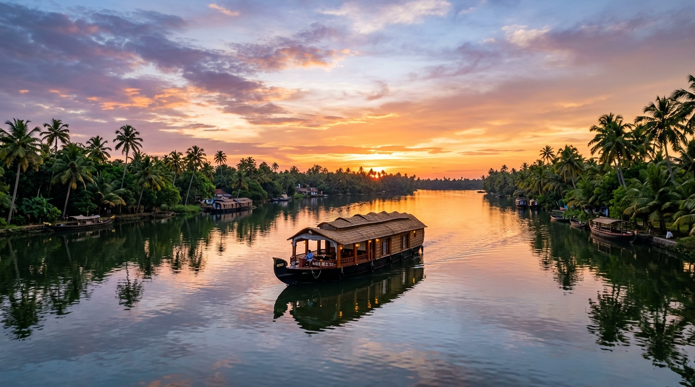 Kerala Backwaters Houseboat Tripyaarii Banner